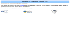 Desktop Screenshot of pascaline.rvburke.com